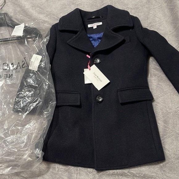 Isaac mizrahi boy’s single breasted wool overcoat - Picture 1 of 6